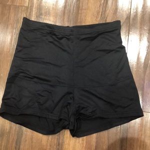 Black boy short high wasted shapewear. Size M